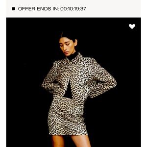 H&M new jacket and skirt set!